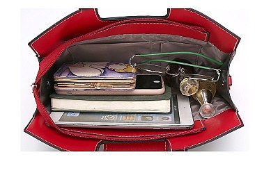 Handhold Animal Print Satchel & shoulder Bag