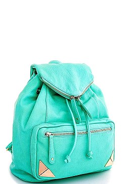 Triple 7 Street Level MODERN FASHION DRAWSTRING BACKPACK