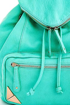 Triple 7 Street Level MODERN FASHION DRAWSTRING BACKPACK