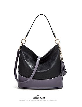 3 IN-1 Ring Accent Hobo Bag