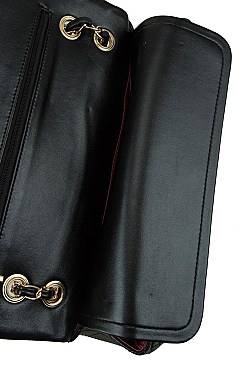 Quilted Large Size Shoulder Bag