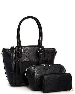 SATCHEL CROSSBODY AND WALLET SET