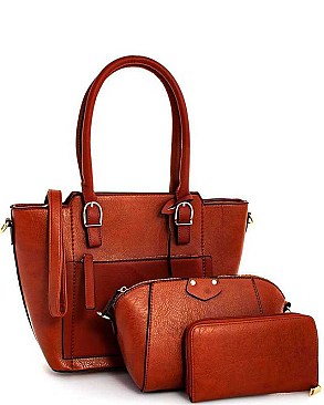 SATCHEL CROSSBODY AND WALLET SET