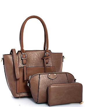 SATCHEL CROSSBODY AND WALLET SET