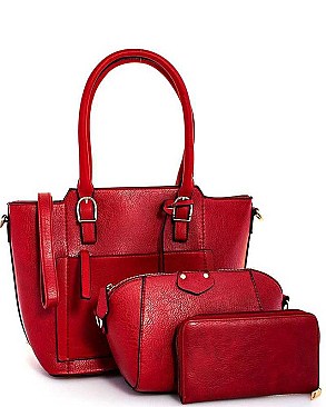SATCHEL CROSSBODY AND WALLET SET