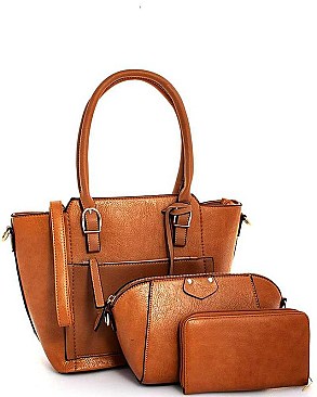SATCHEL CROSSBODY AND WALLET SET