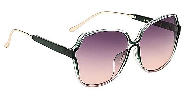 PACK OF 12 SQUARE BUTTERFLY POLYMER SUNGLASSES