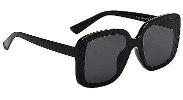PACK OF 12 HAUTE COUTURE SQUARE CRYSTAL POLYMER FRAME SUNGLASSES