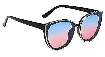 PACK OF 12 BUTTERFLY DESIGN LENS OVER FRAME SUNGLASSES