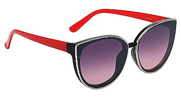 PACK OF 12 BUTTERFLY DESIGN LENS OVER FRAME SUNGLASSES