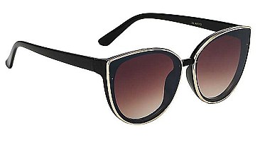 PACK OF 12 BUTTERFLY DESIGN LENS OVER FRAME SUNGLASSES