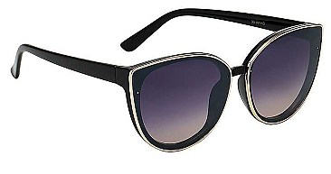 PACK OF 12 BUTTERFLY DESIGN LENS OVER FRAME SUNGLASSES