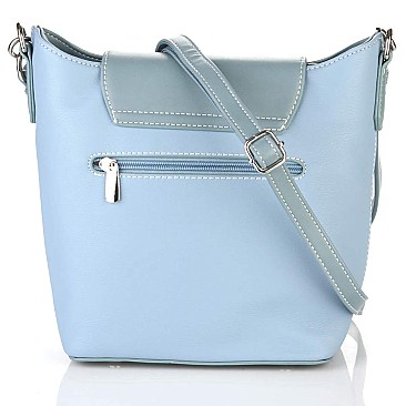 David Jones Shoulder Bag with buckle