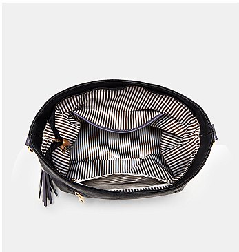 3 IN-1 Ring Accent Hobo Bag
