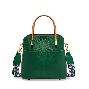 Fashion Tote Bag with Guitar Strap