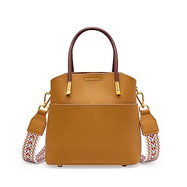 Fashion Tote Bag with Guitar Strap