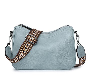 Crossbody Sohlder Bag with Guitar Strap
