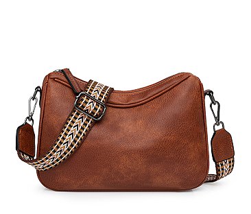 Crossbody Sohlder Bag with Guitar Strap