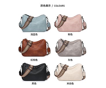 Crossbody Sohlder Bag with Guitar Strap