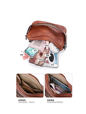 Crossbody Sohlder Bag with Guitar Strap