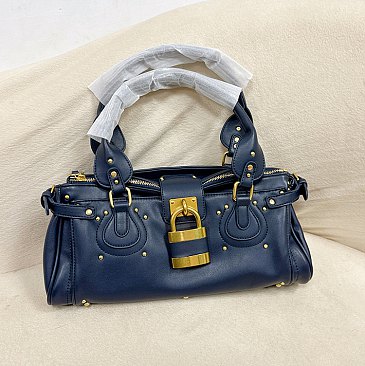 Fashion Retro Lock and Key Shoulder Bag