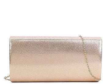 FASHION SILKY PARTY CLUTCH WITH CHAIN
