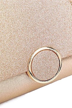 FASHION SILKY PARTY CLUTCH WITH CHAIN
