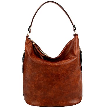 2-Way Side Zipper Pocket Hobo