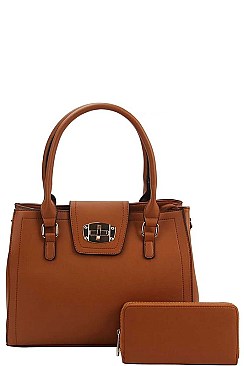 2IN1 MODERN CLASSY SATCHEL WITH MATCHING WALLET