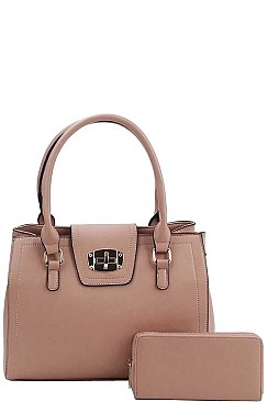 2IN1 MODERN CLASSY SATCHEL WITH MATCHING WALLET
