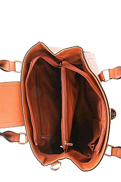 2IN1 MODERN CLASSY SATCHEL WITH MATCHING WALLET