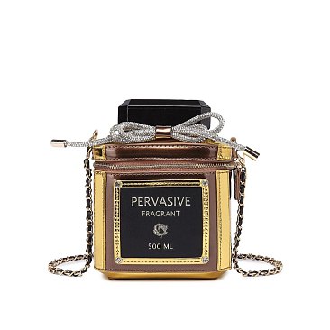 Plexiglass Perfume Bottle Purse