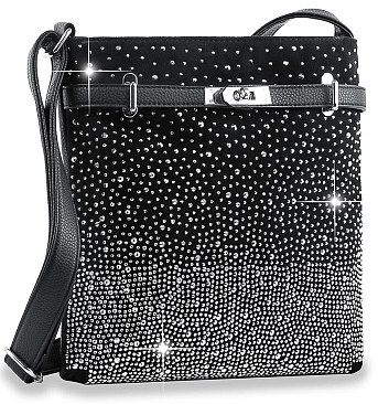 Glamorous Rhinestone Fashion Crossbody Sling