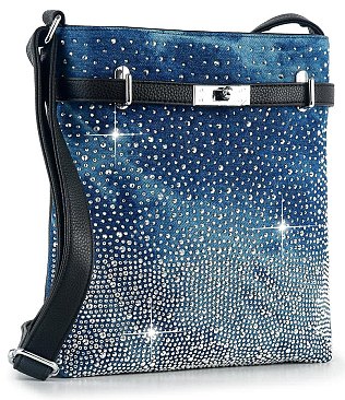 Glamorous Rhinestone Fashion Crossbody Sling