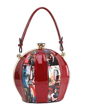 2 in 1 Michelle Obama Ball-Shaped Satchel & Wallet Set