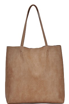 2IN1 FASHION TRENDY SOFT TOTE BAG SET