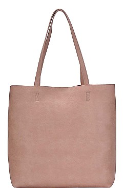 2IN1 FASHION TRENDY SOFT TOTE BAG SET