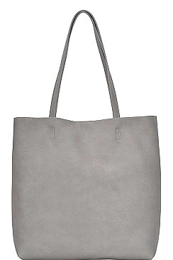2IN1 FASHION TRENDY SOFT TOTE BAG SET
