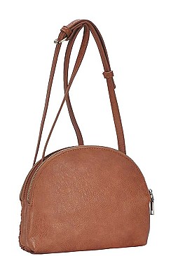 STYLISH WOVEN FRONT SHOULDER CROSS BODY BAG