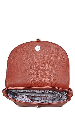 STYLISH TASSEL FLAP CROSS BODY BAG