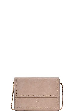 MODERN FASHION STUDDED CROSS BODY BAG