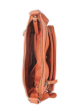 LEATHERETTE MODERN CROSS BODY BAG