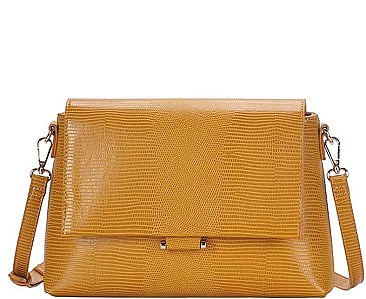 MODERN TEXTURED CROSS BODY SHOULDER BAG