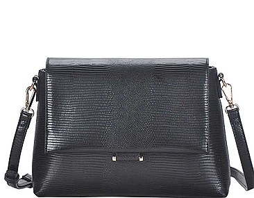 MODERN TEXTURED CROSS BODY SHOULDER BAG