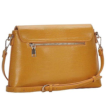 MODERN TEXTURED CROSS BODY SHOULDER BAG