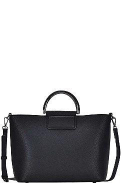 2IN1 FASHION TOTE WITH LONG STRAP