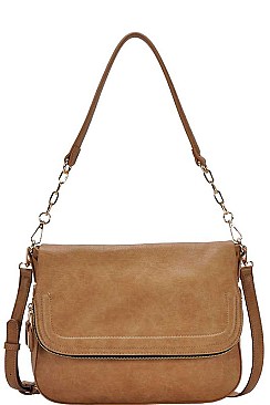 Classic Fashionable Expandable Crossbody Bag JYBGW-46114-1