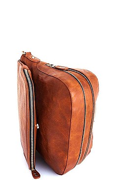 Classic Fashionable Expandable Crossbody Bag JYBGW-46114-1
