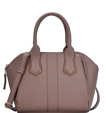 STYLISH SATCHEL BAG WITH LONG STRAP