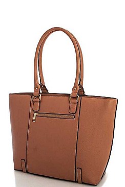 CLASSY DESIGNER FASHION ZIPPED SHOPPER WITH LONG STRAP JYBGW-6644